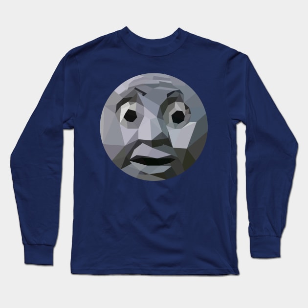 low poly thomas Long Sleeve T-Shirt by LUUL